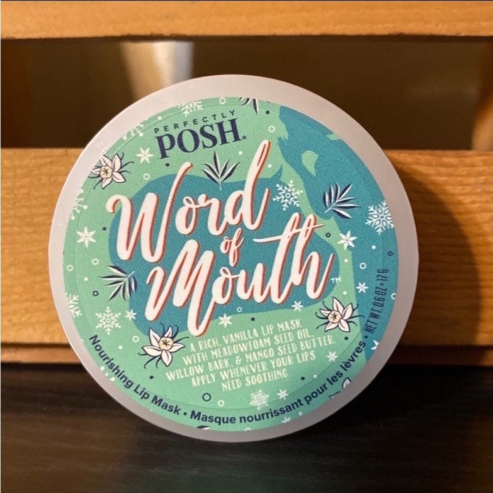Perfectly Posh Word Of Mouth Nourishing Lip Mask ￼Lip Balm